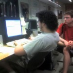 Tony and Denrei Working on CrossBlast